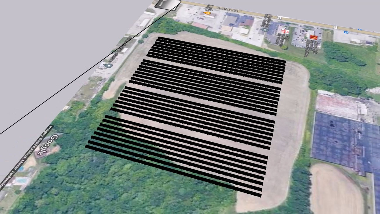 Godfrey, IL Commercial Solar Ground Mount